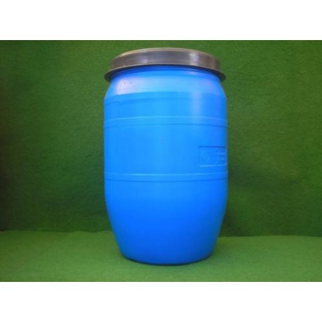 Plastic vat 60 liter blauw